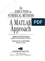 An Introduction To Numerical Methods.a Matlab Approach