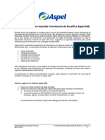 Importacion de Información A Aspel-SAE 5.0