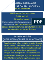 Matematika Dan Al-Qur'an