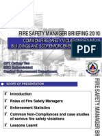 Cpt Cathay - Common Fire Safety Violations Found in Buildings and Scdf Enforcement Case Studies[1]
