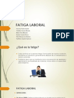 Fatiga Laboral