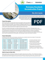 Rockaway Boardwalk Reconstruction Project: May 2014 Update