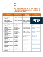 Listado Posgrados PNPC 2014