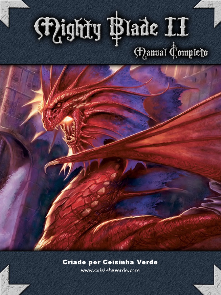 Mighty Blade II - Manual Completo | PDF | Jogos de RPG | Tumultos