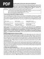 A2 Religious Experience