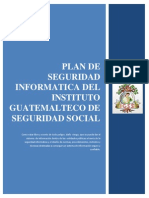 Plan de Seguridad Informatica