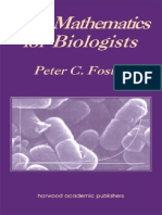 Easy Mathematics For Biologists-Foster