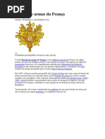 Brasão de Armas Da França