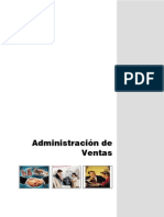 Administración de ventas