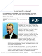 Scott Fitzgerald, en versión original