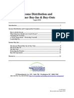 Income Distribution and Partner Buy-Ins & Buy-Outs: (800) 338-2746 X Fax (202) 835-0442