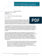 FFRF letter to Scranton School District