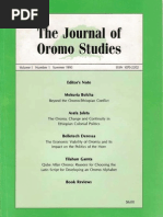 Jos Volume 1 Number 1 1993 Pdf Ethiopia Politics General