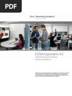 CCNA 3 Student Lab Manual