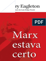 Marx Estava Certo - Terry Eagleton