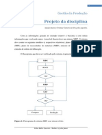 Desenvolvimento de Sistema MRP para Gestão da Produção de Bicicletas