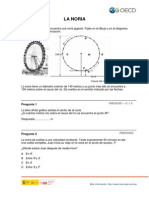 La noria: Codificación estímulo PISA de Matemáticas