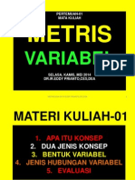 Materi METRIS2014 Kirim