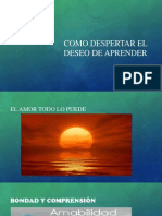 Despertar El Deseo de Aprender