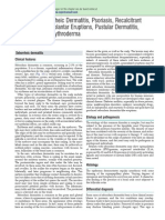 Chapter 10 Seborrheic Dermatitis, Psoriasis, Recalcitrant Palmoplantar Eruptions, Pustular Dermatitis, And Erythroderma