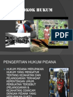 Pokok Pokok Hukum Pidana