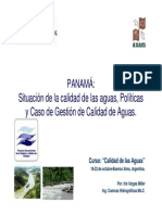Calidad de Las Aguas-Panama