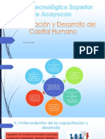 Capacitación y Desarrollo Del Capital Humano