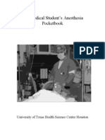 Anesthesiology handbook part 1