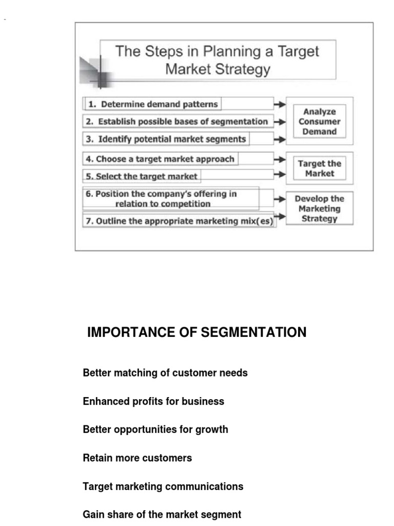 Marketing Definitions and Segmentation Basics | PDF | Politics