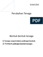 Bentuk-Bentuk Tenaga