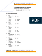 Prediksi TPA 2009 