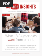 Download Youtube Insights What 18-34 Year Olds Want From Brands  by Derek E Baird SN223331142 doc pdf