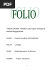 Folio Sejarah Tahun 4 2014