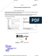 Public Records Request Form