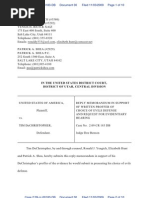 Download Reply Memorandum in Support of Written Proffer by Cliff Lyon SN22333764 doc pdf