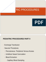 Pediatric Proceduresii