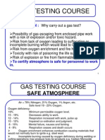 Gas Testing Course PPT May 2008