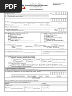 Certificate of registration under rule 1020 form