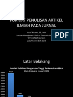 Materi Format Penulisan Artikel Ilmiah