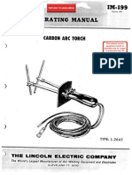 Lincoln Carbon Arc Torch Operating Manual