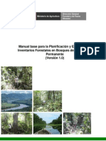 Manual Base para La Planificación y Ejecución de Inventarios Forestales en Bosques