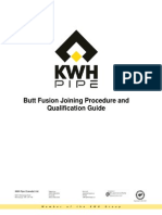 Butt Fusion Procedure - 20080606 PDF