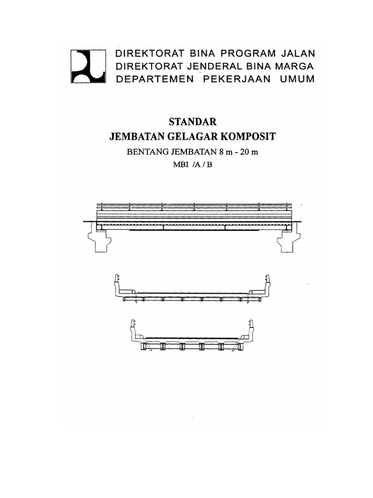 Standar Jembatan Gelagar Komposit Standar Jembatan Gelagar Komposit