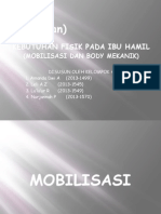 ASKEB I (Mobilisasi Dan Body Mekanik)