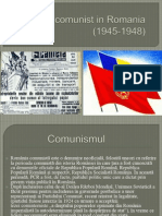 Regimul Comunist in Romania Intre Anii 1945-1948