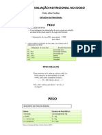 Apostila Avaliação Nutricional No Idoso