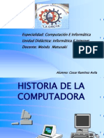 Historia de La Computadora