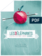 festival les 3 Eléphants 2014 - Laval (53) - dossier de presse