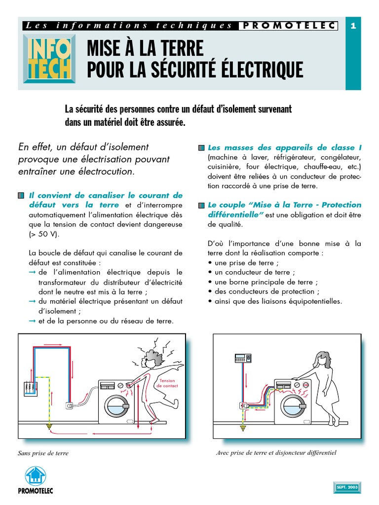 Boucle De Terre Fond De Fouille Pdf MISE A Terre | PDF | Énergie électrique | Génie du bâtiment