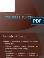 Formule Si Functii, Excel